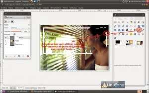 Crea un efecto fuera de marco con Gimp Crea un efecto fuera de marco con Gimp