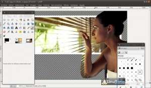 Crea un efecto fuera de marco con Gimp Crea un efecto fuera de marco con Gimp