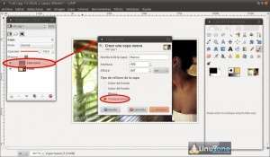 Crea un efecto fuera de marco con Gimp Crea un efecto fuera de marco con Gimp