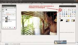 Crea un efecto fuera de marco con Gimp Crea un efecto fuera de marco con Gimp