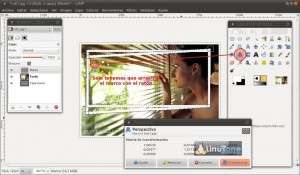 Crea un efecto fuera de marco con Gimp Crea un efecto fuera de marco con Gimp