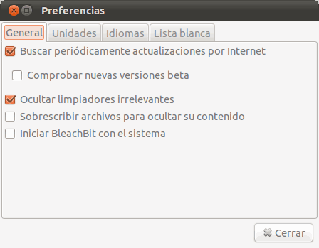 BleachBit o como limpiar tu Ubuntu a lo fácil BleachBit o como limpiar tu Ubuntu a lo fácil