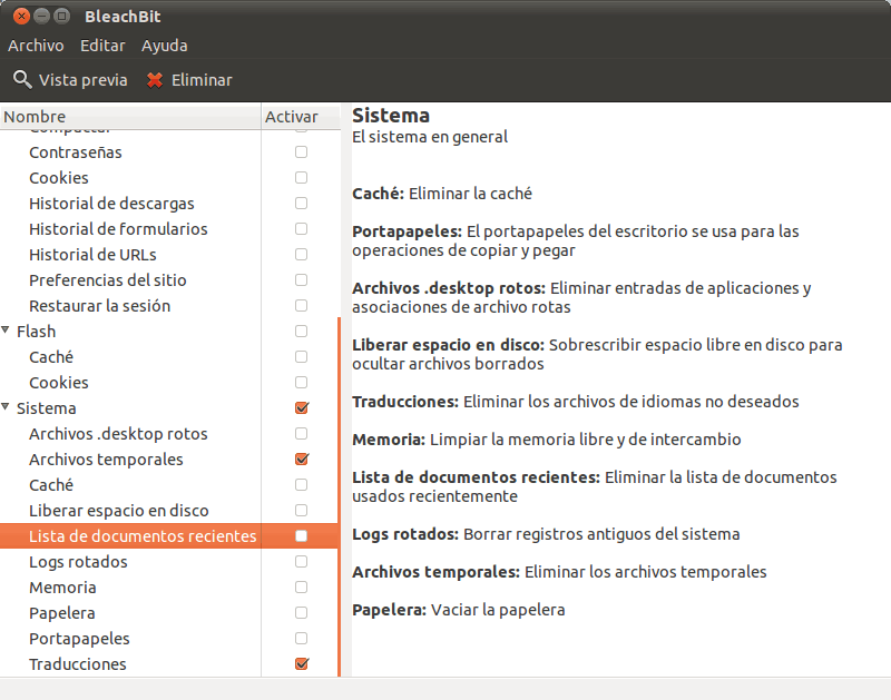 BleachBit o como limpiar tu Ubuntu a lo fácil BleachBit o como limpiar tu Ubuntu a lo fácil