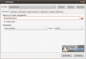 Crea copias de seguridad en Linux con Back in Time Crea copias de seguridad en Linux con Back in Time