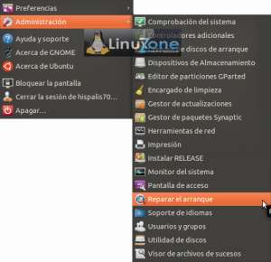 Soluciona problemas con el GRUB con Boot Repair Soluciona problemas con el GRUB con Boot Repair