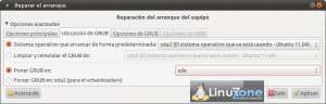 Soluciona problemas con el GRUB con Boot Repair Soluciona problemas con el GRUB con Boot Repair