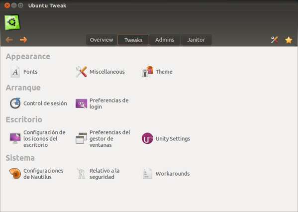 Ubuntu Twaak 0.6, mejor que nunca Ubuntu Twaak 0.6, mejor que nunca