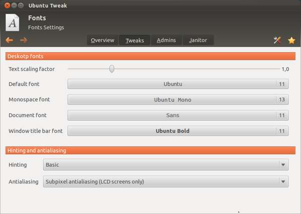 Ubuntu Twaak 0.6, mejor que nunca Ubuntu Twaak 0.6, mejor que nunca