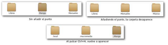 Cómo ocultar un archivo o carpeta en Ubuntu/GNOME Cómo ocultar un archivo o carpeta en Ubuntu/GNOME