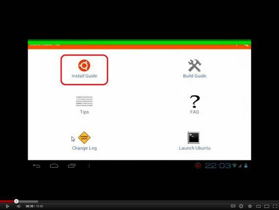 Cómo instalar Ubuntu12.04 en dispositivos Android con Ubuntu Installer Cómo instalar Ubuntu12.04 en dispositivos Android con Ubuntu Installer