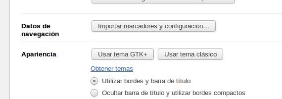 Integra la apariencia de Chromium en Kubuntu Integra la apariencia de Chromium en Kubuntu