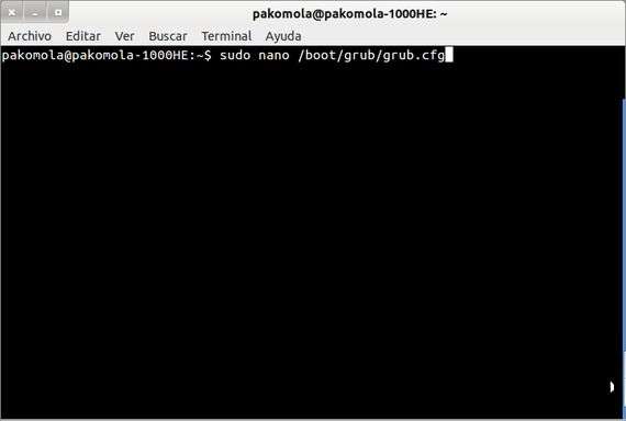 Cómo hacer que Windows sea la opción predeterminada en el arranque del Grub de Linux
