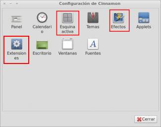 Efectos 3D en Cinnamon