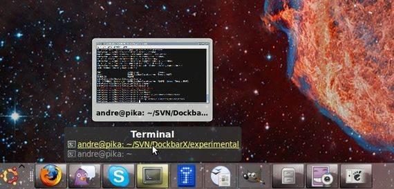 DockBarX, la barra de Windows 7 en tu Linux DockBarX, la barra de Windows 7 en tu Linux