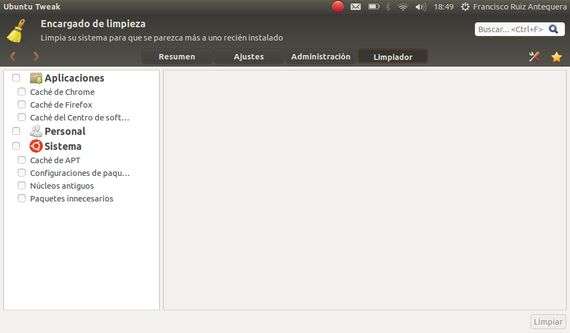 Modificando el aspecto de Unity con Ubuntu-tweak-tools Modificando el aspecto de Unity con Ubuntu-tweak-tools