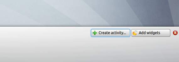 Creando actividades en KDE Creando actividades en KDE