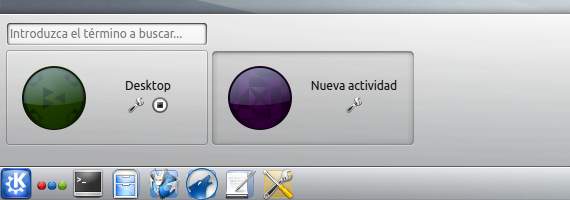 Creando actividades en KDE Creando actividades en KDE