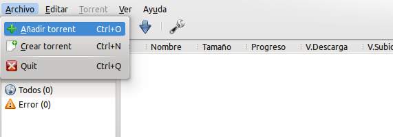 Descarga Ubuntu mediante torrent